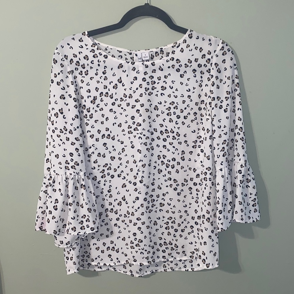 Cheetah print blouse - ELLE